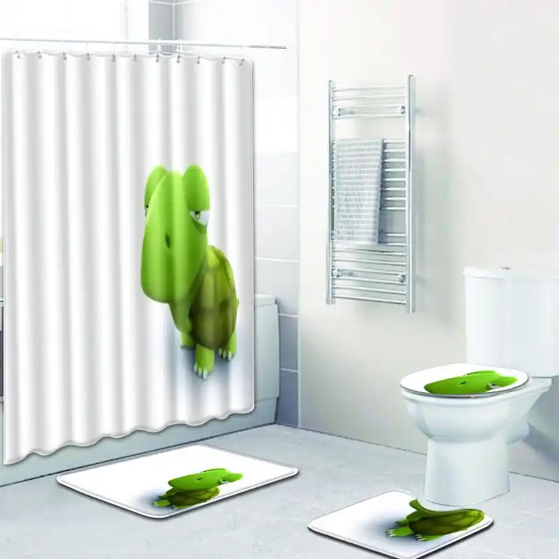 Free Shipping 4pcs Cut Purple Eggplant Banyo Paspas Bathroom Carpets Wc Bath Mats Set Non Slip Tapis Salle De Bain Alfombra Bano Bath Mats Aliexpress