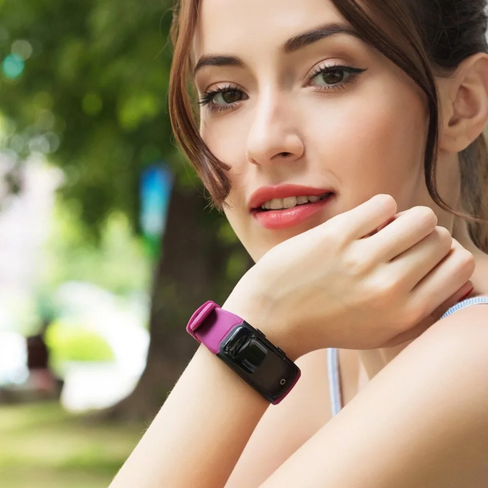 

S908plus Bluetooth Smart Band Color Screen Waterproof Heart Rate Blood Pressure Monitor Pedometer Bracelet Fitness Smartband