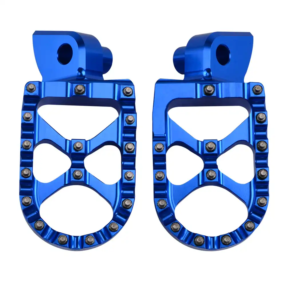 Nicecnc Large Pied Peg Pieds Pédales alu pour Yamaha YZ250 YZ250F YZ250FX WR250F