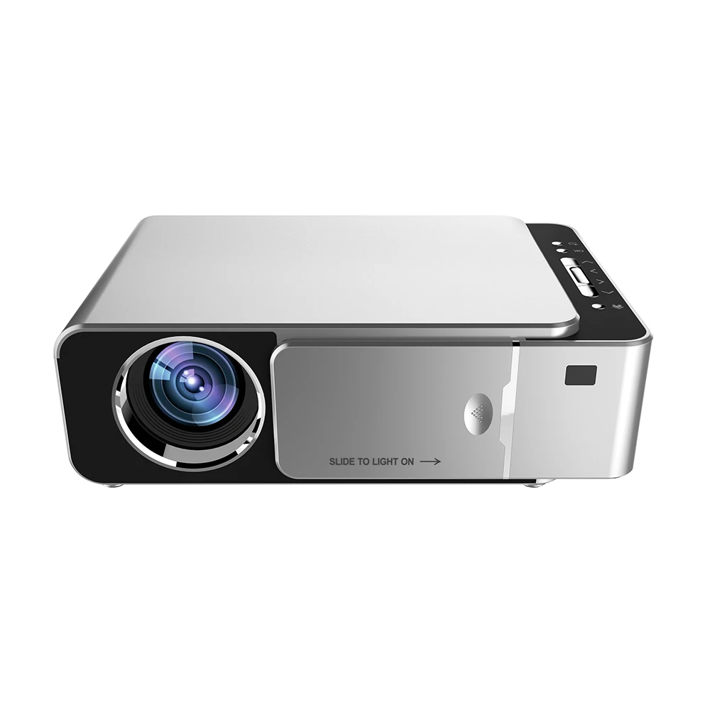 T6 3500 لومينز HD المحمولة جهاز عرض (بروجكتور) ليد 1280*800 القرار الأصلي 720 P HD عارض فيديو USB VGA HDMI متعاطي المخدرات ل السينما المنزلية