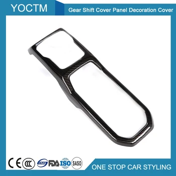 

Car Interior Accessories Gear Shift Cover Panel Decoration Cover ABS For Jeep Wrangler JL 2018 Sticker Red/Silver/Carbon Fiber