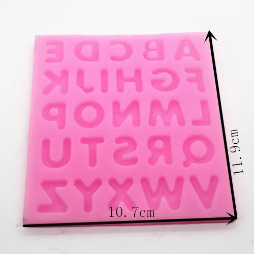 1 pcs Russian alphabet shape clay bakery mold chocolate mould
