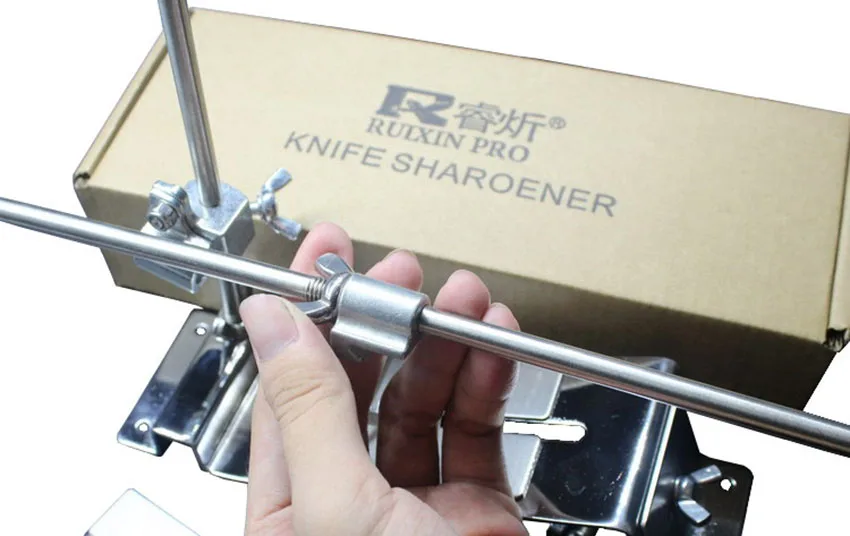 Профессиональная точилка для ножей Ruixin Pro система заточки из нержавеющей стали аксессуары для кухонных инструментов Набор для заточки шлифовальных ножей