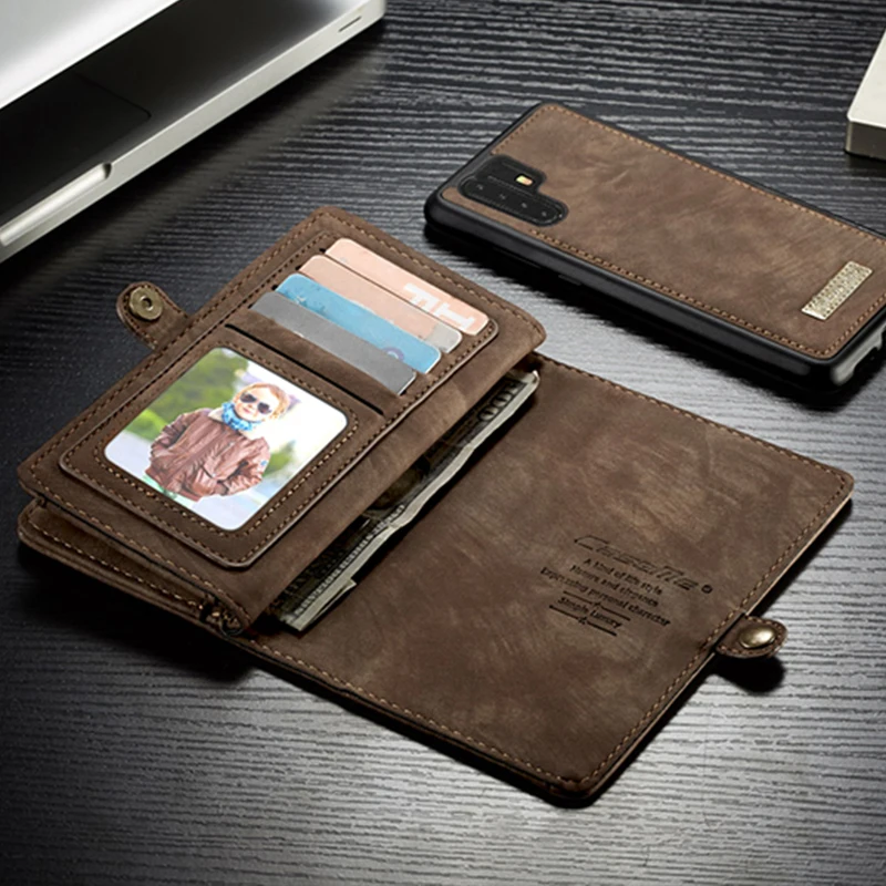 Leather Case For iPhone 7 8 6 6s Plus X XR XS Max Cases Flip Wallet Cover For Huawei P20 Lite Mate 