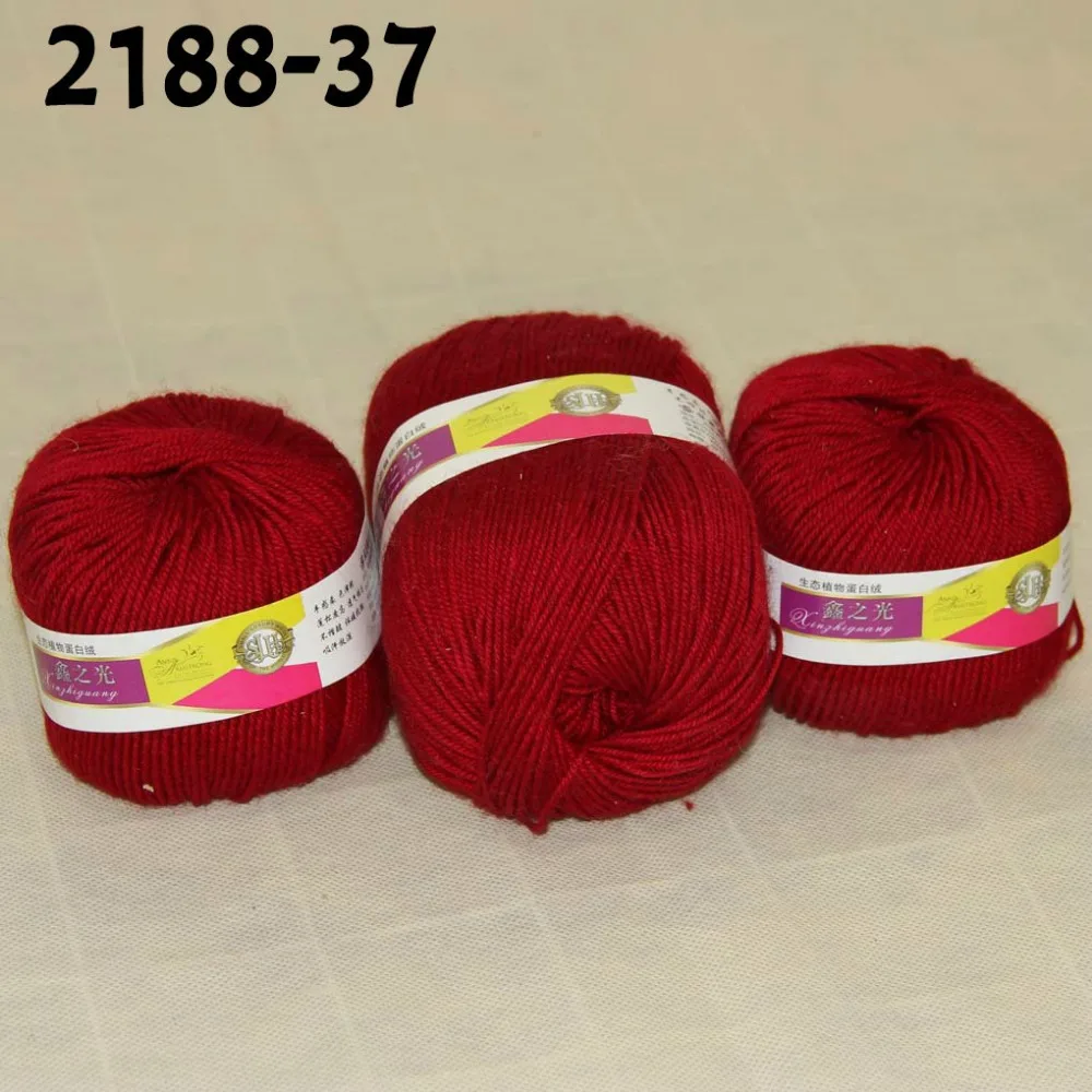 Sale soft warm worsted luxury wool knitting yarn S12 37in Yarn from