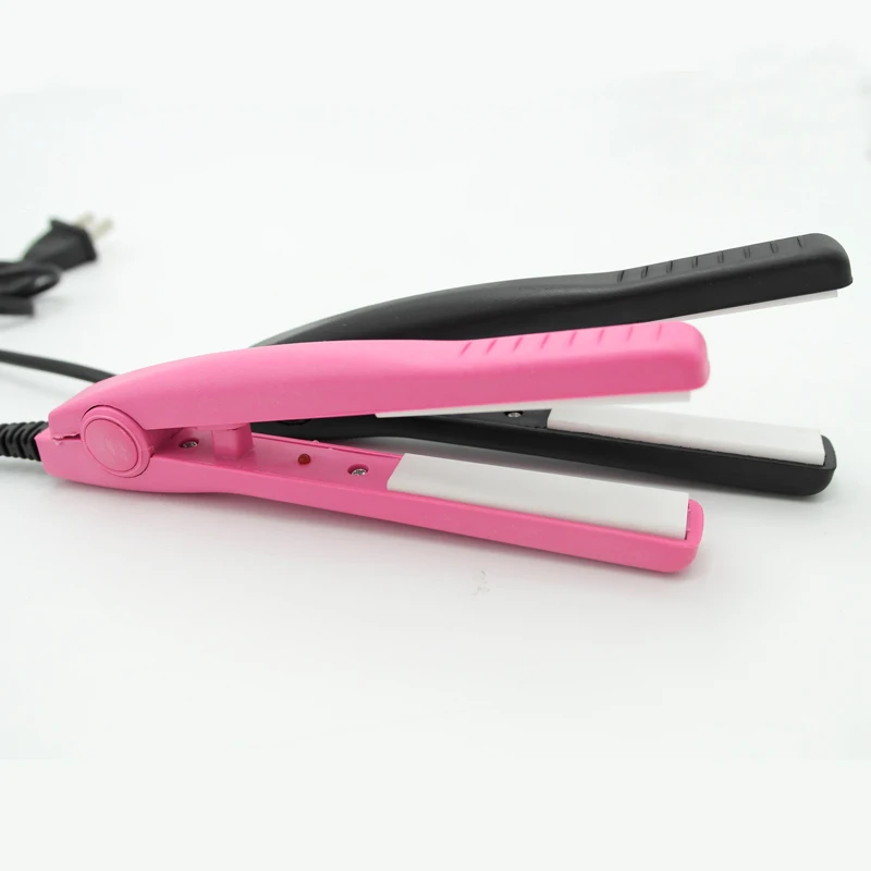 

Ceramic Mini Hair Straightener Curler Portable Travel Hair Straightening Iron
