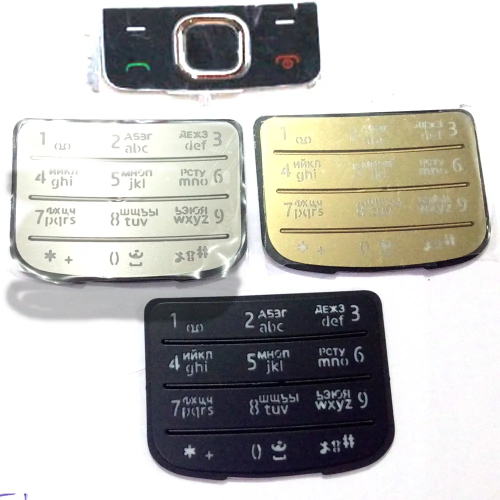 

New Housing Main Menu English Or Russian Or Arabic Keypad Keyboard Buttons Cover Case For Nokia 6700 6700c + Tool
