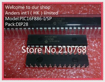 

50pcs/lot PIC16F886-I/SP PIC16F886ISP PIC16F886 16F886-I/SP DIP28
