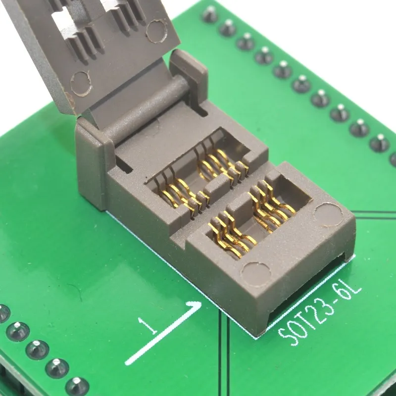 Niannianxindian zi SOT23 6L To DIP6 IC программатор адаптер тестовая розетка микросхемы|ic socket|ic chip