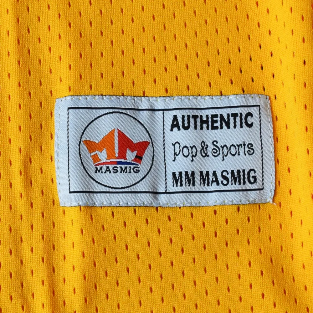 MM MASMIG Will Smith #14 Bel-Air Academy Basketball Jersey Stitched Yellow