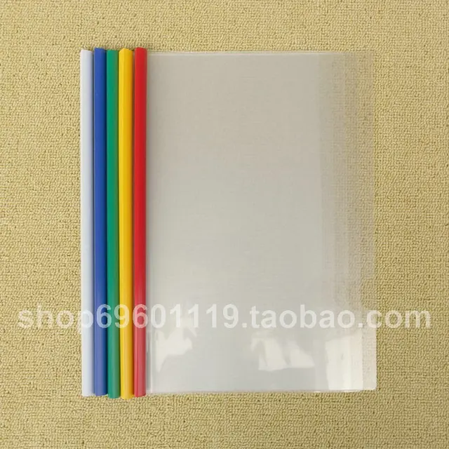 multi colored q310 pumping rod folder 18c thickening a4 rod clip
