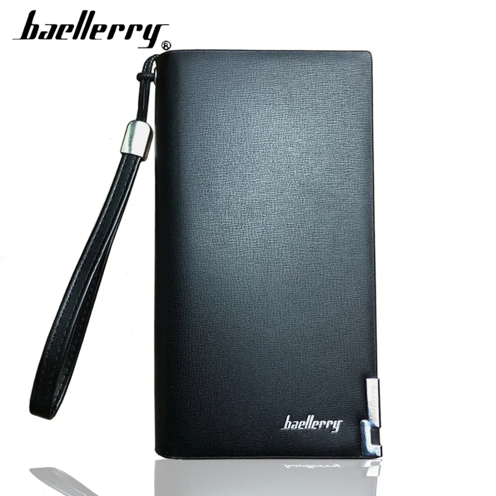 Baellerry Men Wallets Classic Long Style Card Holder Male Purse Quality Zipper Large Capacity Big Brand Luxury Wallet For Men Baellerry Men Wallets Classic Long Style Card Holder Male Purse Quality Zipper Large Capacity Big Brand Luxury Wallet For Men