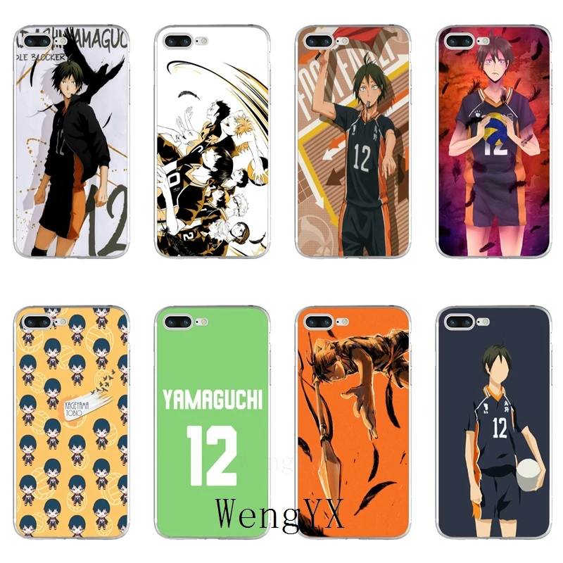 Аниме Yamaguchi Tadashi Haikyuu тонкий силиконовый мягкий чехол для телефона из ТПУ Samsung Galaxy