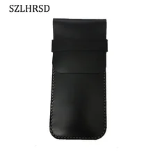 SZLHRSD яркая черная кожа ручной работы из натуральной кожи для samsung Galaxy S9 S5 S4 S8 S7 S8+ S9 Plus чехол для телефона флип-чехол