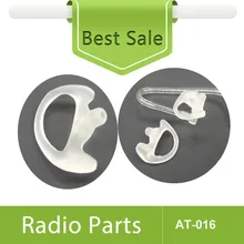 40X(20 пар слева и справа) Высокое качество прозрачные наушники для акустической трубки