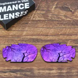 ToughAsNails сопротивление коррозии морской воды замена поляризованных линз для Oakley десять солнцезащитные очки с отверстиями фиолетовый