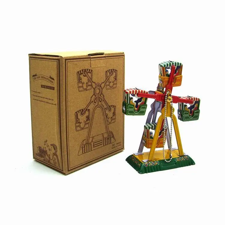 

Retro Collection Craft Tin toys mkd3 Children Metal Decoration Models Handmade Iron Chrismtmas Windmill pendant