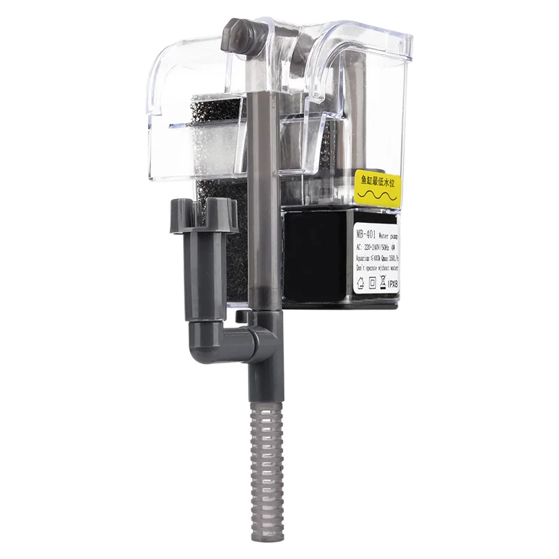 

1PCS Hanging External Aquarium Filter Submersible Pump Triple Infusion Oxygen Pump Filtration Equipment Water Purifier