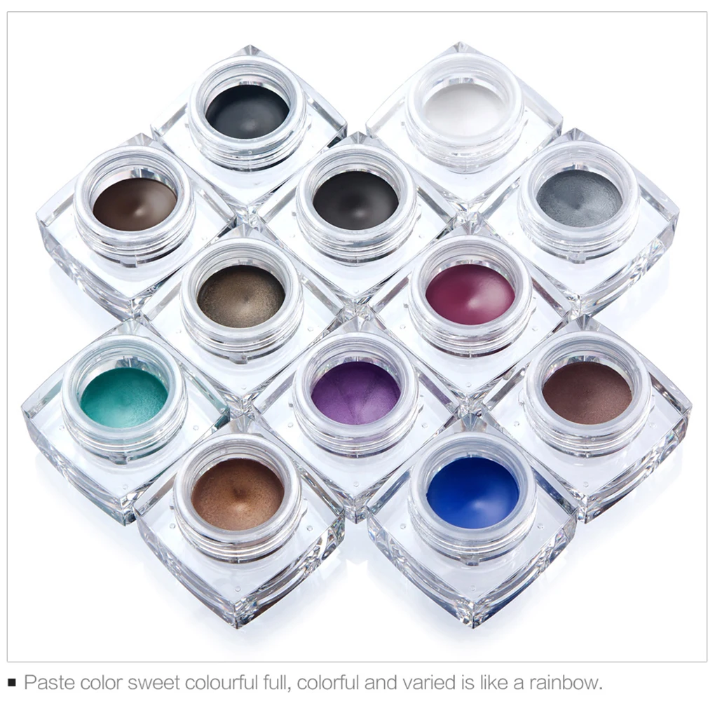 

Waterproof Quick-drying Matte Shiny Eye Makeup Long Lasting Liquid Eyeshadow Cream