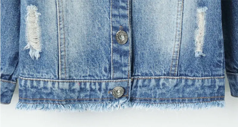 Girls Denim Jackets Coats Long Sleeve Pineapple Jeans Coat Infantil Teenage Outwear Children Clothing Kids Girls Denim Clothes (8)