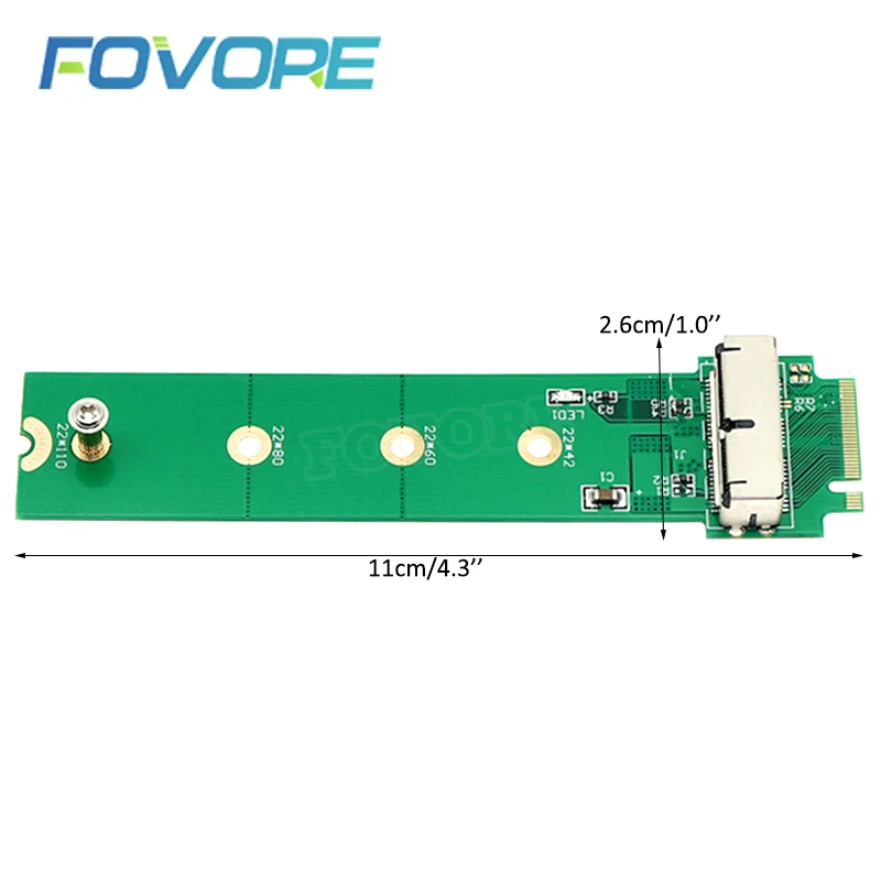Новый M.2 NGFF M Ключ адаптер карта для 2013 2014 2015 apple MacBook Air A1465 A1466 SSD|Платы расширения| |
