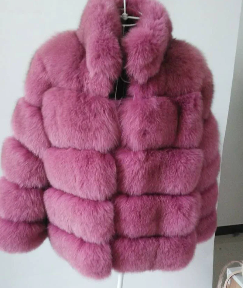 Пальто из искусственного меха, большие размеры, зимняя новая модная брендовая куртка из искусственного меха лисы, женское теплое пальто хорошего качества из плотного искусственного меха