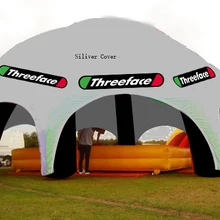 Дизайн белый igloo надувная палатка-паук для Италии