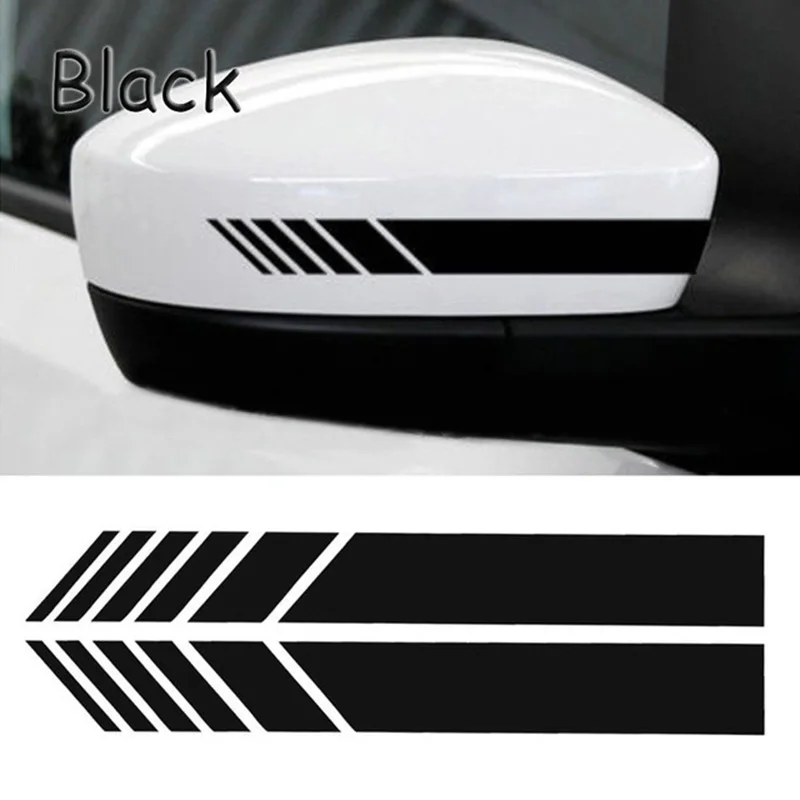 2pcs Rear View Mirror Stickers Reflective Car Stickers 3d 2pcs Rear View Mirror Stickers Reflective Car Stickers 3d