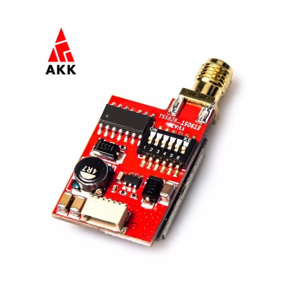 AKK TS5823L/TS5828L VTX - 5.8G FPV Audio Video Transmitter RP-SMA Female for Mini FPV Quadcopter 21