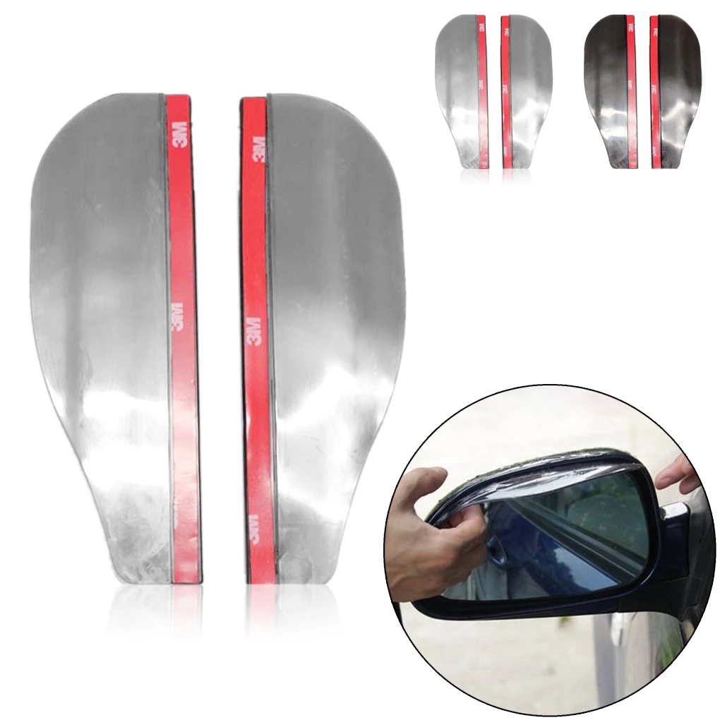 

Car universal Rrain Shield Flexible Rear Mirror Guard Rearview mirror Rain Shade