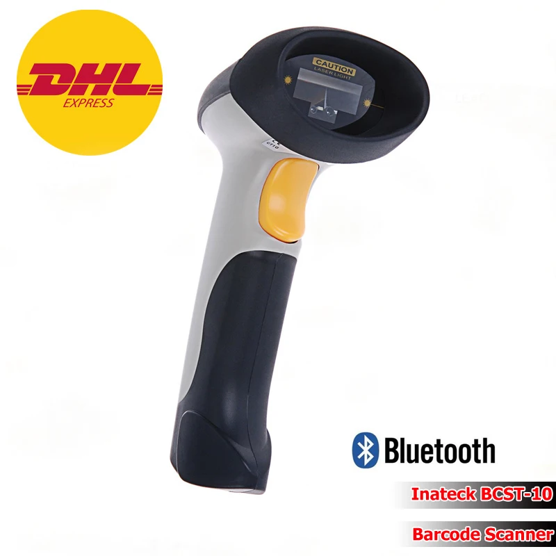 Inateck BCST 10 Bluetooth Wireless Cordless USB Handheld Laser Barcode