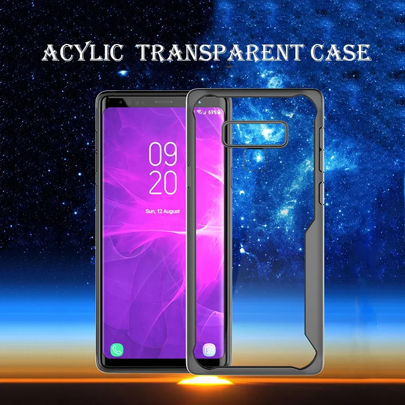 

Transparent Clear Ultra Thin Soft Case for Samsung Galaxy Note 9 Case 360 Shockproof for Samsung Galaxy Note 8 Case Capa Coque