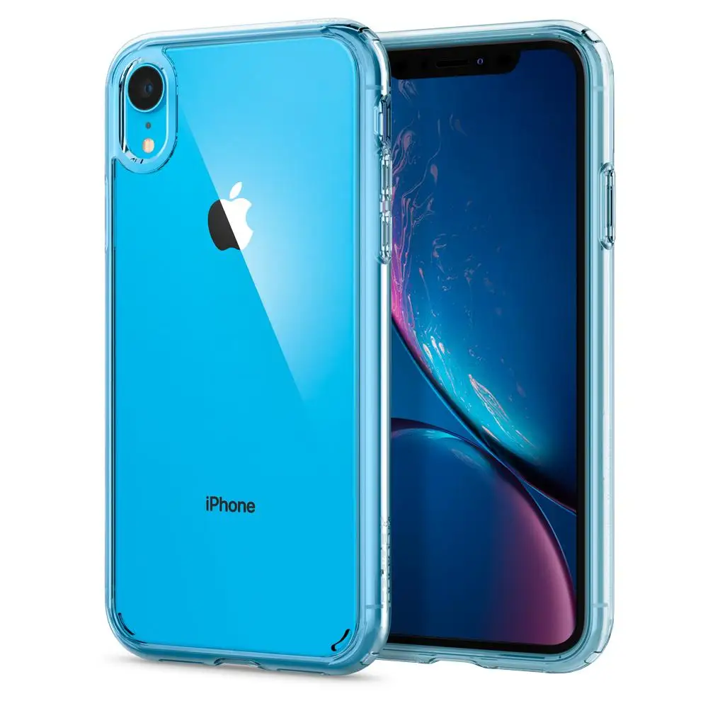 

100% Original SPIGEN Ultra Hybrid Clear Back Cover Cases for iPhone XR (6.1")