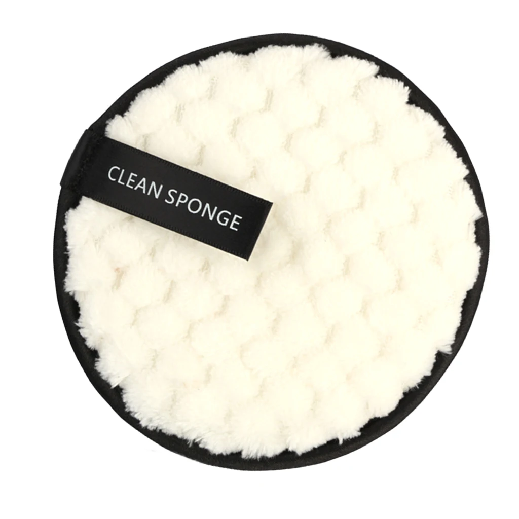 Face makeup puff Skin Care Facial Clean Wash Puff Face Sponge Cleansing Pads with Hang String Soft Material Face Puff