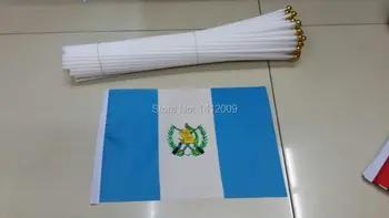 

Free Shipping 20*28cm Guatemala National Flag Office/Activity/parade/Festival/Home Decoration New fashion