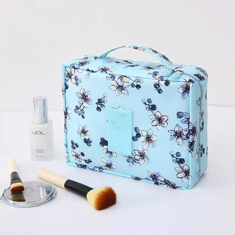  Hot Sale Zipper Man Women Makeup bag travel Cosmetic Bag Nylon Makeup Case Waterproof Toiletries Or - 33028275716