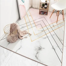 AOVOLL ковры для гостиной, скандинавские домашние розовые ковры с геометрическим рисунком, напольный коврик, ковер для спальни, серый Современный домашний декор