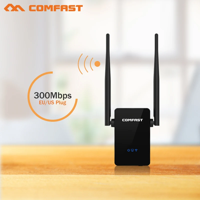 COMFAST gsm 300 Мбит/с wifi repetidor с 2x5dBi wifi антенной Беспроводной-N wifi повторитель 802,11 b/g/n wifi точка доступа AP маршрутизатор