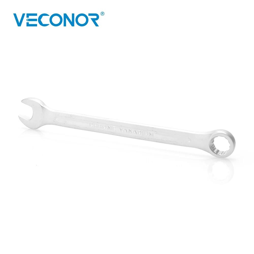 12 pcs combination wrench set, open end& box end, 8, 9, 10, 11, 12, 13, 14, 15, 16, 17, 19, 22, Chrome Vanadium