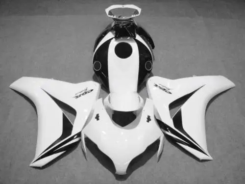Набор обтекателей для HONDA CBR1000RR 08 09 10 11 CBR 1000RR 2008 2009 2011 ABS белый черный набор + 7