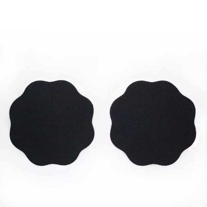 25 Pairs Nipple Pasties - White Satin Petal Covers | One Size Fits Most | Free Shipping