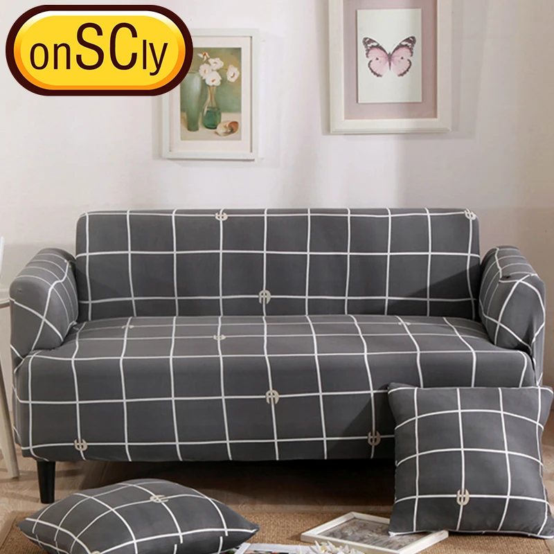 

Line Protector Sofa Cover Sofa Slipcover Furniture Couch Cover For Sofa Covers For Living Room Corner Sofa Cover Elastic