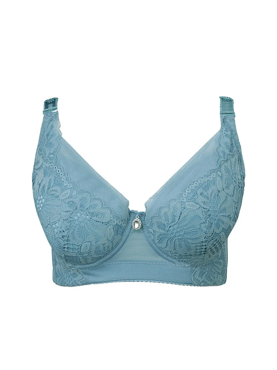 Vivninod XXX women underwire bra bh push up lace bralette big size