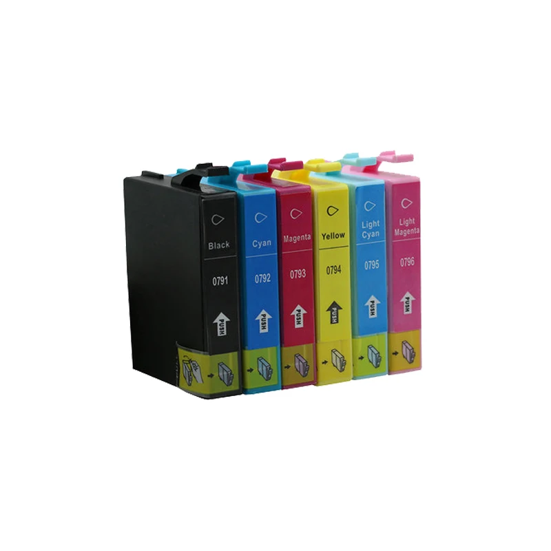 Картридж для принтера Epson Stylus Photo PX660 P50 PX650 PX700W PX710W PX720WD 1500 1400 1410|ink cartridge|compatible ink