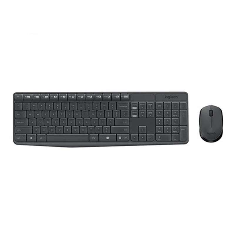 Мультимедийная Беспроводная USB клавиатура и мышь Logitech MK235 2 4 ГГц|keyboard and mouse combo|mouse