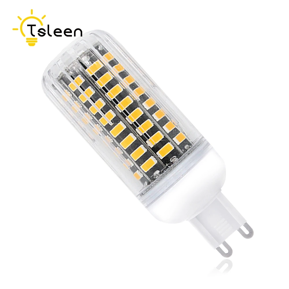 G9 5733 SMD светодиодный светильник световой поток более 5730 2835 Светодиодный светильник-кукуруза 220 В 230 в 240 В 110 в 120 в 15 Вт 12 Вт точечный светильник