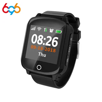 

696 D200 GPS Elderly Smart Watch Positioning Anti-lost Heart Rate Monitor Blood Pressure Smartwatch IP68 Fitness Tracker Watch
