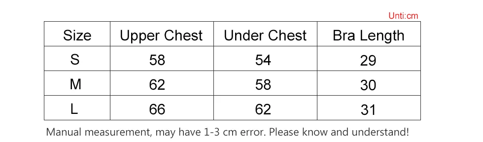 bra size