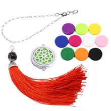 Авто выход освежитель воздуха DIY аромат для авто эфирное масло ароматерапия диффузор кулон 30 мм кулон подарок автомобильный аксессуар