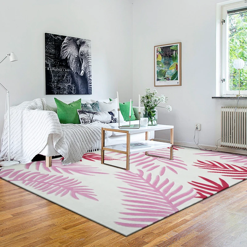

ALITEXTILEBTOC Plus Size Carpet For Home 100% Acrylic Fibres Design Rural Scenery Non-slip Parlor Bedroom Soft Carpet